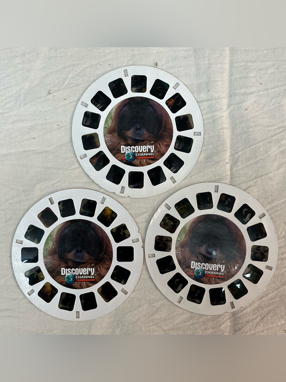 Discovery Channel Amazing Primates View-Master 3 Reel Sets Vintage Animal